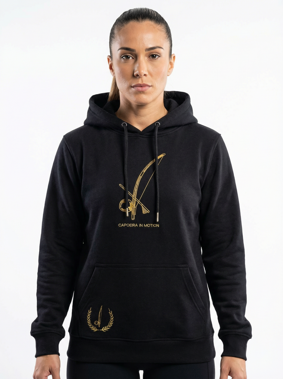 Capoeira Hoodie UK | Capoeira In Motion Berimbau Hoodie