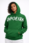Capoeira Hoodie UK | Capoeira In Motion Hoodie – Green - Image 1