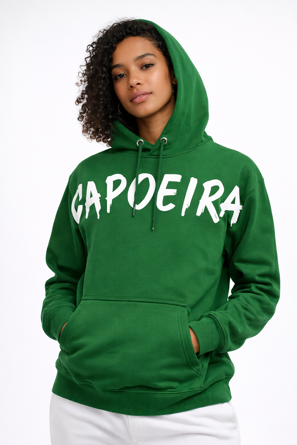Capoeira Hoodie UK | Capoeira In Motion Hoodie – Green
