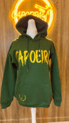 Capoeira Hoodie UK | Capoeira In Motion Embroidery Hoodie – Green - Image 3