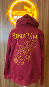 Capoeira Hoodie UK | Capoeira In Motion Lenda Viva Hoodie - Image 6