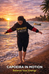 Capoeira Hoodie UK | Capoeira In Motion Red Sleeve Hoodie - Image 4
