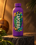 Purple Capoeira insulated water bottle
