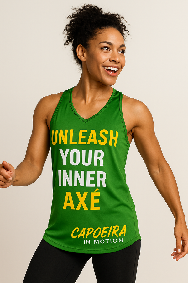 Unleash Your Inner Axé. Capoeira Performance Tank Top